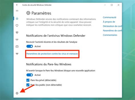 Activer ou désactiver des fonctionnalités windows 10 conseils
